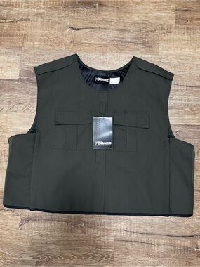 Blauer ArmorSkin NWT Vest Outer Armor Carrier B.du OD Green Rip Stop Size 3x
